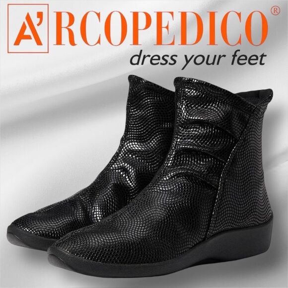 ARCOPEDICO Women’s Croc Shoes in the Size 41/9.5-10 US Size in Black Color - Picture 3 of 16